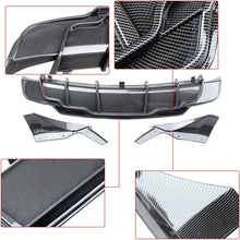 Load image into Gallery viewer, NINTE Rear Diffuser for 2017 - 2023 Tesla Model 3 ABS Painted Rear Bumper Lip Diffuser + Aprons 3PC - NINTE