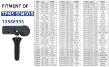 Laden Sie das Bild in den Galerie-Viewer, NINTE 4 Pc 13586335 Tire Pressure Monitoring System Sensor 315MHz TPMS Sensor Compatible with Chevrolet Cruze Captiva Spark GMC Acadia Buick Enclave Encore Cadillac ATS CTS Pontiac Saturn Hummer - NINTE