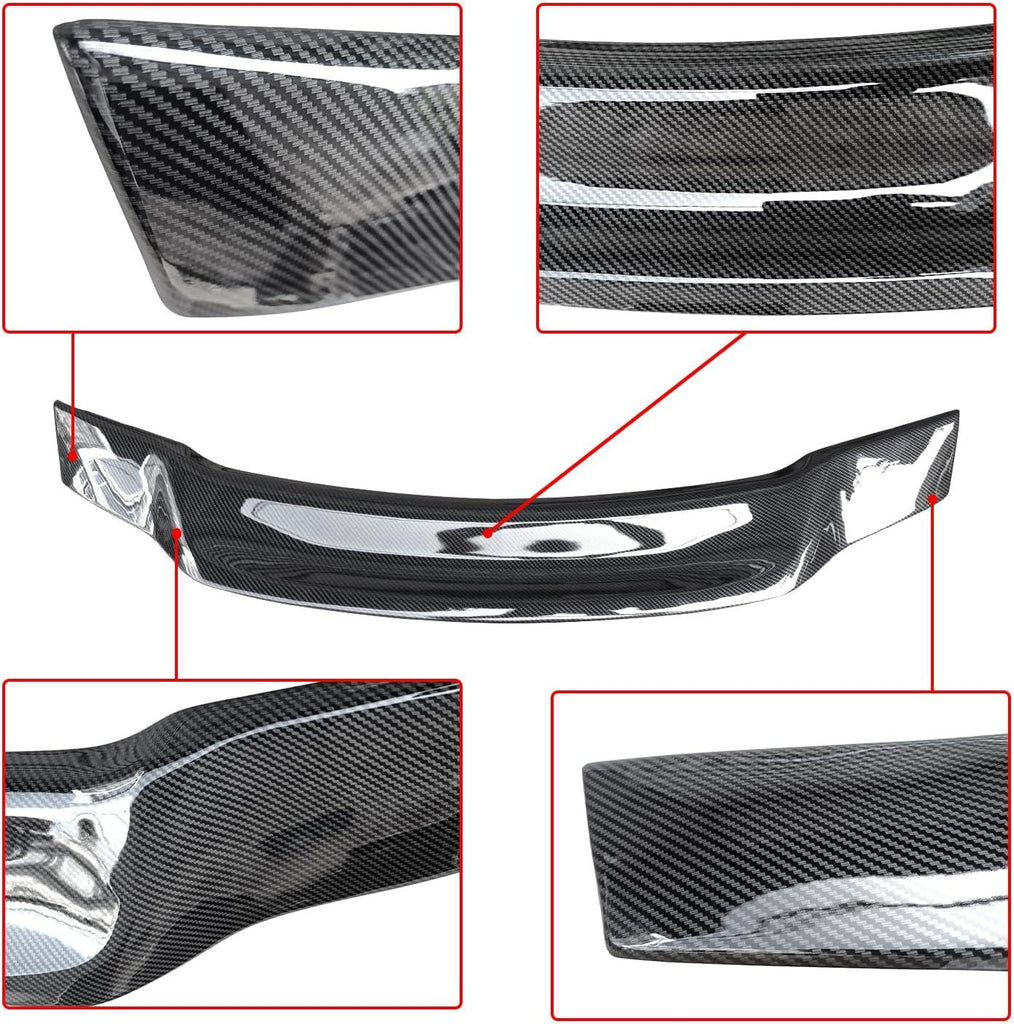 NINTE for 8th Civic Rear Spoiler Fit for 2006 - 2011 Honda Civic 8th Gen Sedan Models 2006 Civic Rear Wing Rear Trunk Spoiler Splitter - NINTE