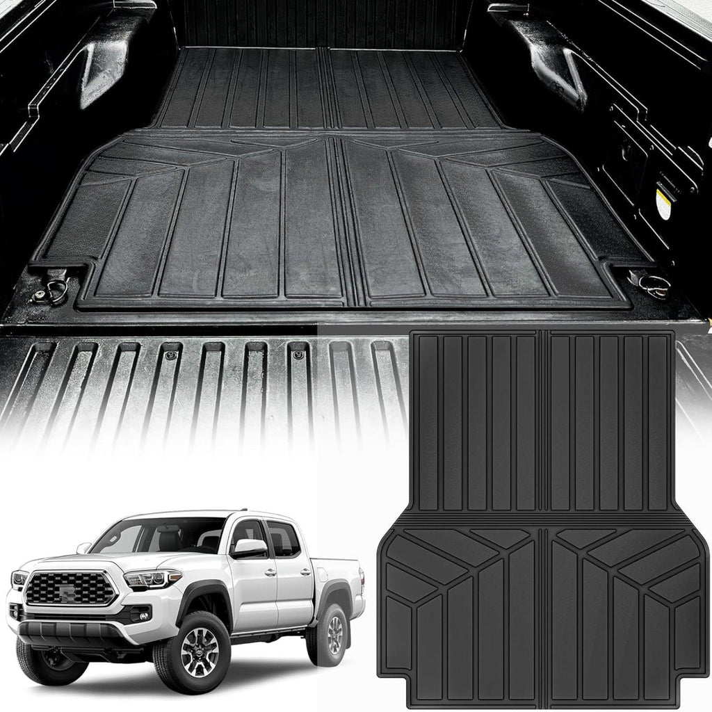 NINTE For 2005 - 2023 Toyota Tacoma 5 ft ( 60" ) Short Bed All Weather Car Bed Liner Black - NINTE