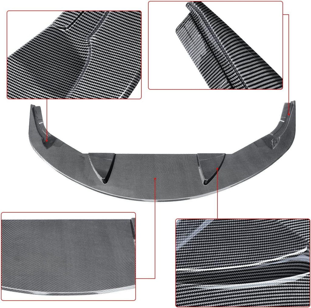 NINTE For 2020 - 2025 Toyota GR Supra GR Supra One - Piece Front Lip Front Splitter Bumper Lip Bodykit Dam Chin Diffuser ABS Painted - NINTE