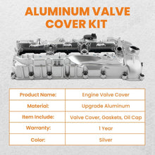 Load image into Gallery viewer, NINTE ALUMINUM Valve Cover with Gasket Cap for BMW 135i 335i 535i 640i 740i X3 X5 N55 11127570292 - NINTE