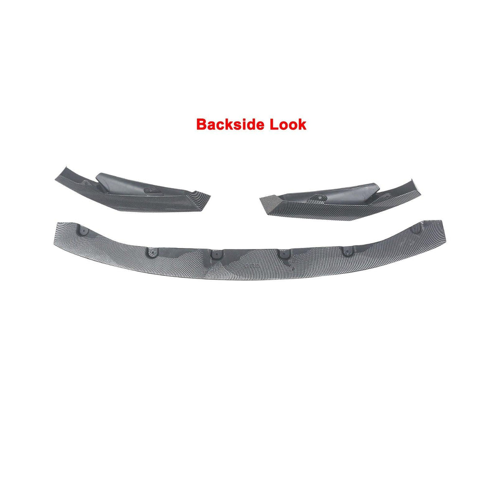 NINTE Front Lip For 2021 - 2025 BMW G80 M3 G82 M4 3PCs ABS M Performance Front Bumper Splitter - NINTE