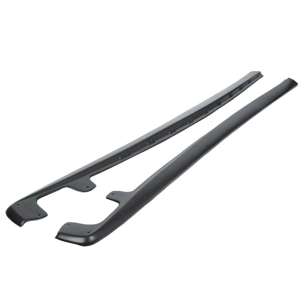 NINTE For 2005 - 2013 Chevy Corvette C6 Z06 ZR1 Style Side Panels with Mud Flaps Side Skirts ABS Painted - NINTE