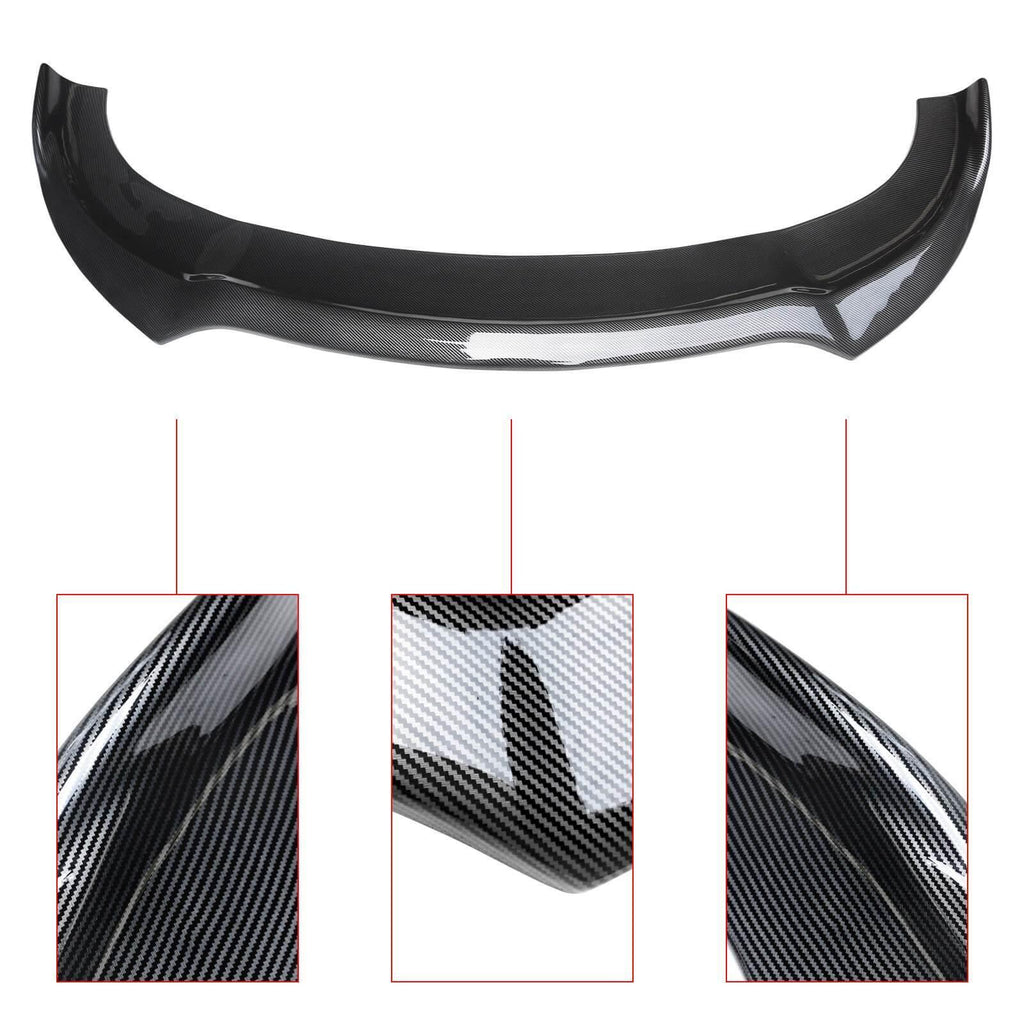 NINTE For 2015 - 2022 Dodge Charger SRT Front Bumper Lip Splitter 1 Solid Piece Style - NINTE