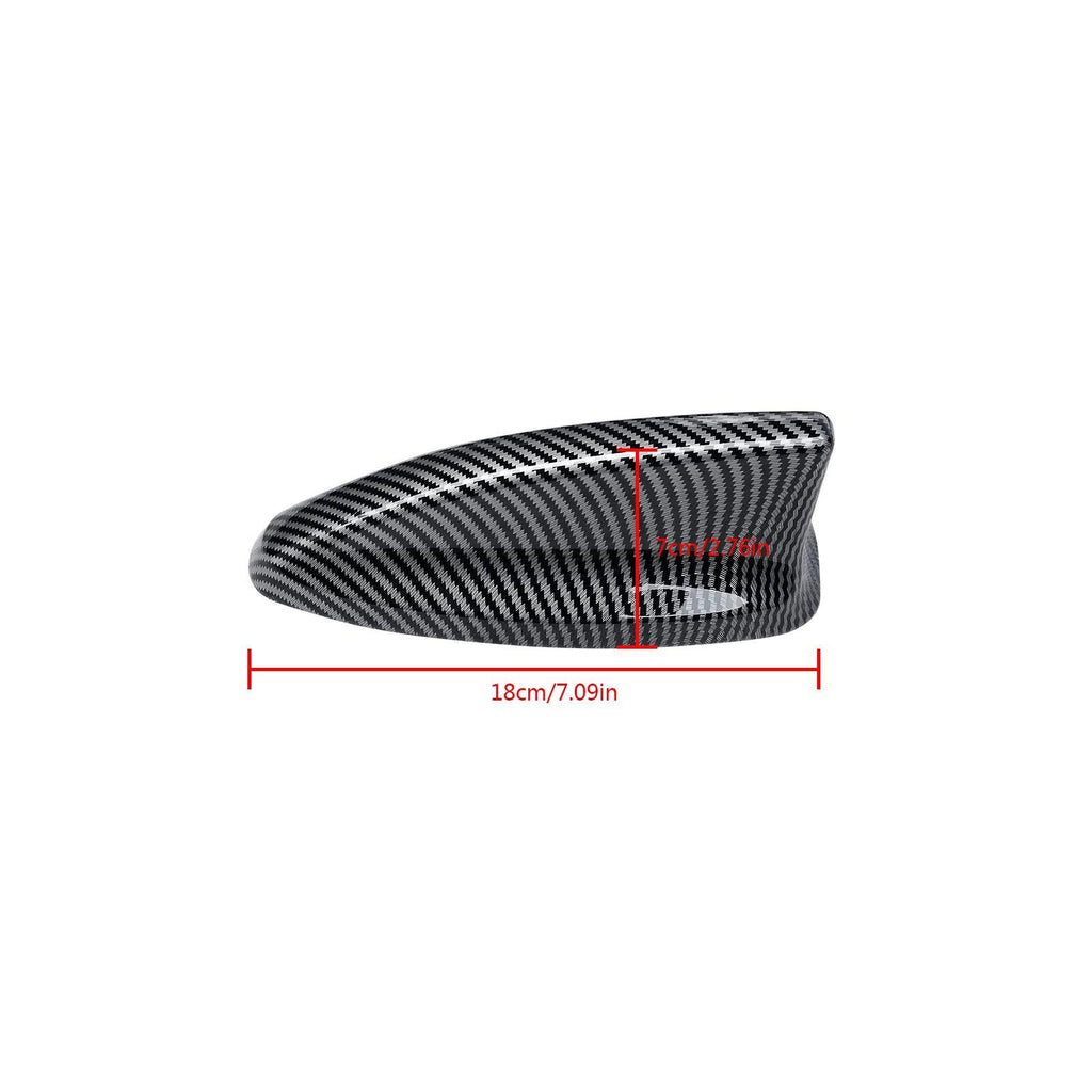 NINTE For 2022 - 2025 11th Generation Honda Civic Shark Fin Radio Signal Antenna Topper Cover Base Cover - NINTE