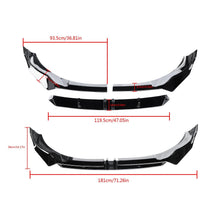 Charger l'image dans la galerie, NINTE For 2022 - 2024 BMW G01 G02 X3 X4 M - Sport Front Lip Front Bumper Splitters ABS Painted - NINTE