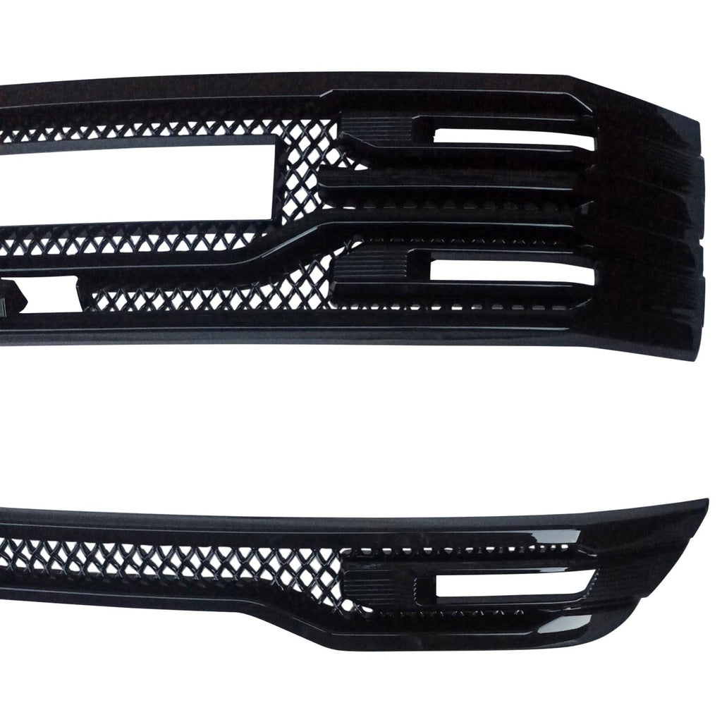 NINTE For 2022 - 2024 GMC Sierra 1500 AT4 SLT Grille Cover ABS Mesh Style NOT REPLACEMENT) - NINTE
