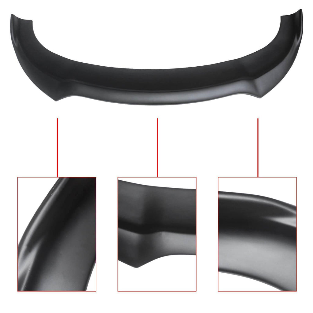 NINTE For 2015 - 2022 Dodge Charger SRT Front Bumper Lip Splitter 1 Solid Piece Style - NINTE