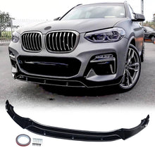 Load image into Gallery viewer, NINTE For 2018 - 2021 BMW G01 X3 G02 X4 M - Sport Front Lip 2PCs Front Bumper Splitter ABS - NINTE