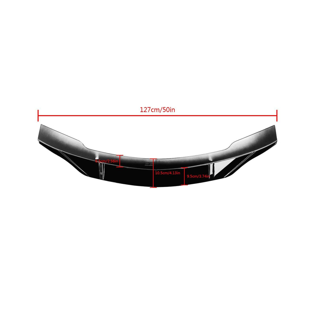 NINTE For 2008 - 2014 Mercedes Benz W204 C250 C300 Rear Spoiler Trunk Spoiler Wing ABS Painted - NINTE