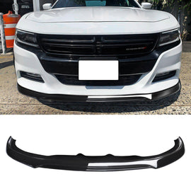 NINTE For 2015 - 2018 Dodge Charger RT 2015 - 2023 SXT Front Lip Lower Bumper Lip One Piece - NINTE