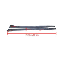 Charger l'image dans la galerie, NINTE For 2015 - 2023 Dodge Charger SRT Side Skirts ABS Rocker Panel Extension Lips - NINTE