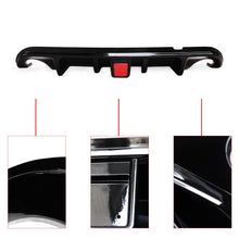 Cargar imagen en el visor de la galerĆa, NINTE For 2014 - 2017 INFINITI Q50 Rear Diffuser Rear Bumper Lip Rear Lip Real functional Brake Light - NINTE