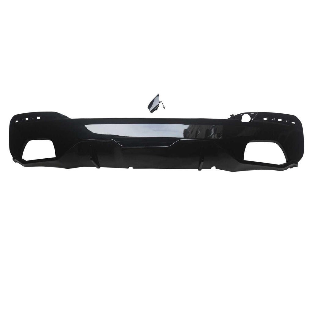 NINTE For 2017 - 2023 BMW G30 M550i G31 G38 5 Series M Sport Rear Diffuser Rear Bumper Lip - NINTE