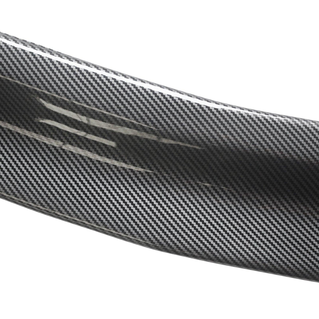 NINTE For 2015 - 2017 Ford Mustang Coupe 1 Piece Front Lip Front Bumper Lip Chin Splitter - NINTE