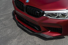 Laden Sie das Bild in den Galerie-Viewer, NINTE for 2018 - 2020 BMW F90 M5 Front Bumper Lip R Style F90 M5 Extension 1 Piece Style - NINTE