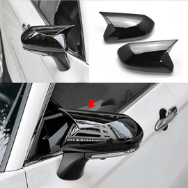 NINTE For 2018 - 2025 TOYOTA Camry Avalon M Style Mirror Covers Gloss Black - NINTE