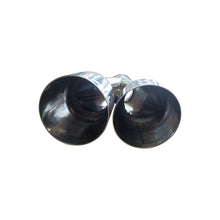 Load image into Gallery viewer, NINTE Pair of Dual Exhaust Tips Staggered Single Wall 304 Stainless Steel for ID: 2.5 inch/OD: 3.5"/ Length: 10.25" - NINTE