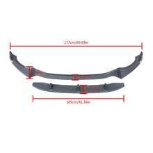 Load image into Gallery viewer, NINTE For 2018 - 2021 BMW G01 X3 G02 X4 M - Sport Front Lip 2PCs Front Bumper Splitter ABS - NINTE