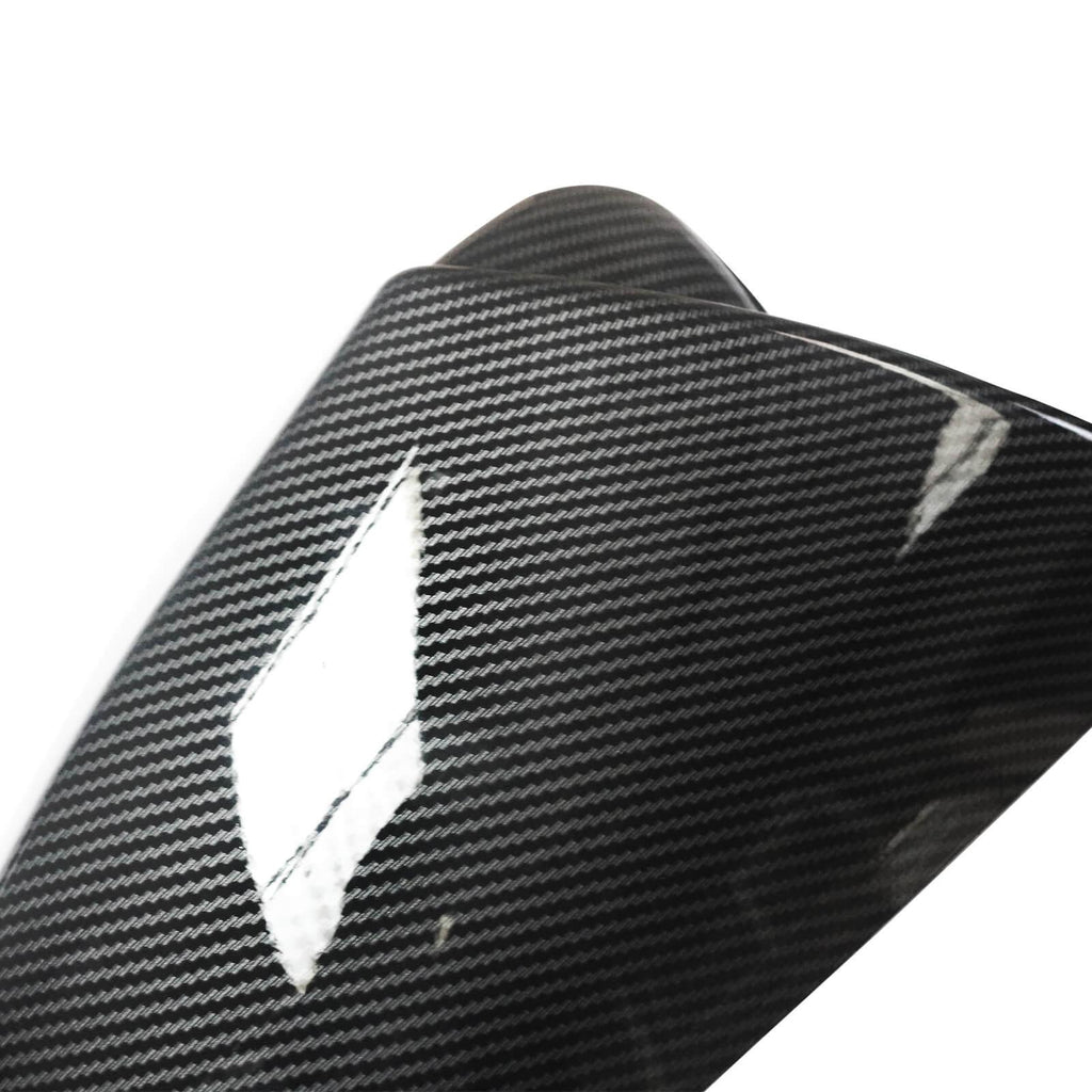NINTE For 2013 - 2020 Ford Fusion Mondeo Painted Mirror Cover Mirror Caps Gloss Black Carbon Fiber - NINTE