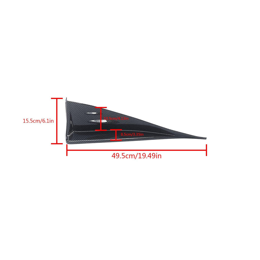 NINTE For 2022 - 2024 Toyota GR86 Subaru BRZ Side Skirts Splitter Winglets Side Splitters Painted ABS - NINTE