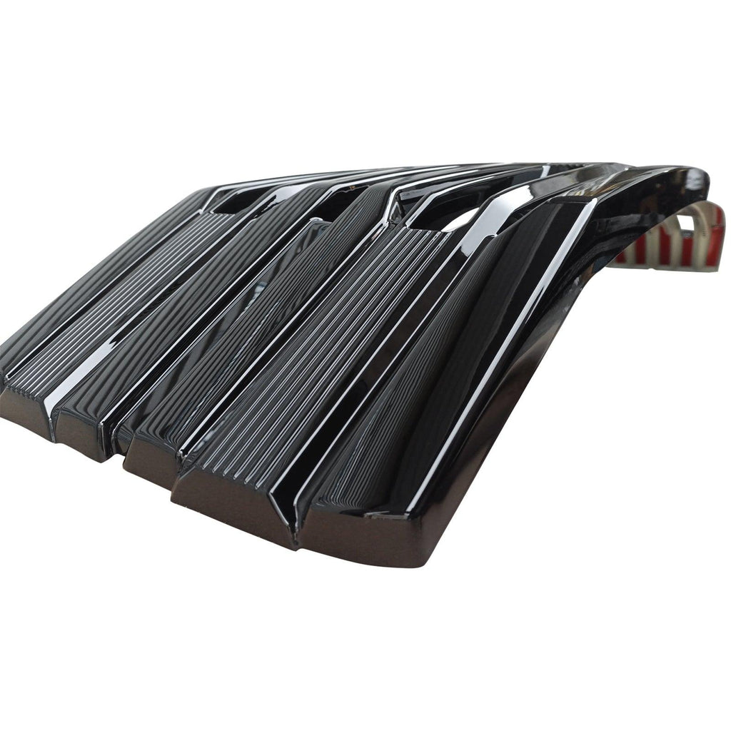 NINTE For 2022 - 2025 GMC Sierra 1500 AT4 SLT Grille Cover ABS Mesh Style with Camera Hole Non - replacement - NINTE