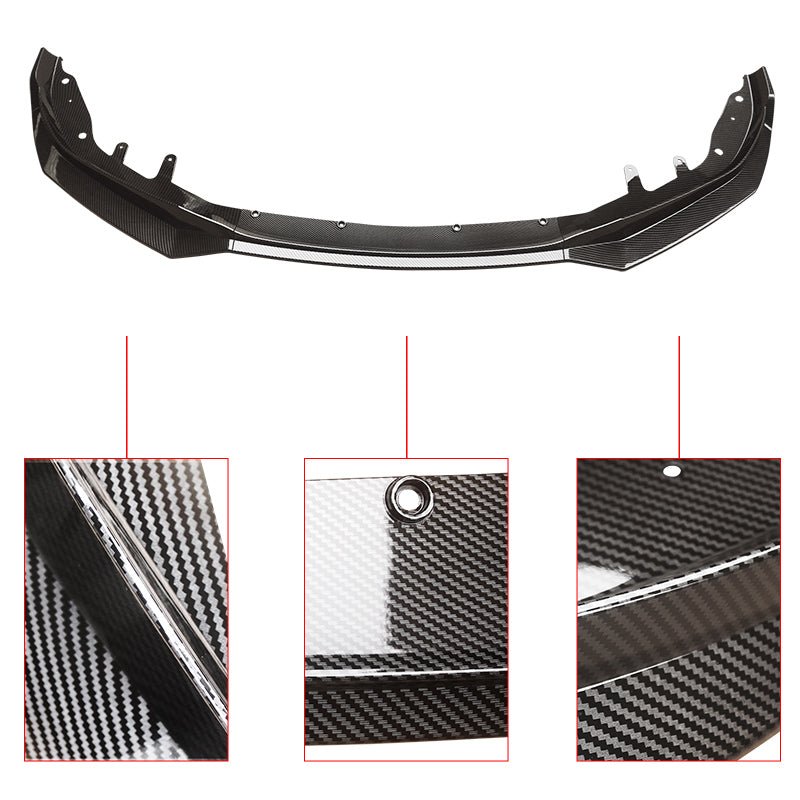 NINTE For 2020 - 2025 BMW 4 Series G22 G23 425i 430i M Sport Front Bumper Lip - NINTE