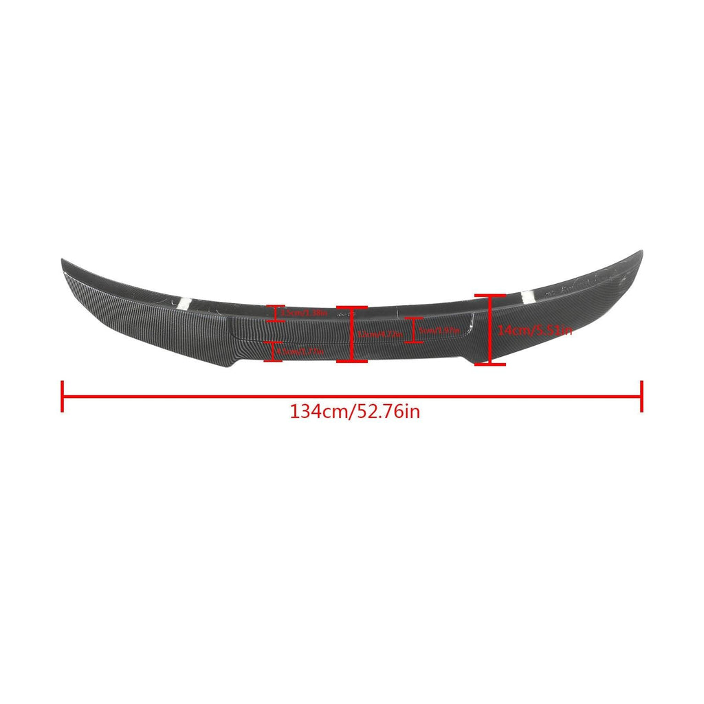 NINTE For 2004 - 2010 BMW 5 Series E60 Sedan Rear Spoiler PSM Style ABS Painted Trunk Spoiler Wing - NINTE