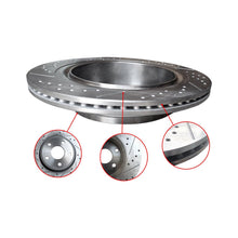 Charger l'image dans la galerie, NINTE for 2011 - 2020 Dodge Durango Jeep Grand Cherokee 330mm Front Drilled Disc Rotors - NINTE