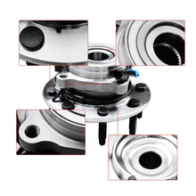 Charger l'image dans la galerie, NINTE For Chevrolet & GMC Silverado 2500HD/3500HD 4WD SRW 2 x Front Wheel Bearing and Hub Assembly with ABS & 8 - Lug - NINTE