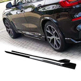 NINTE For 2019-2024 BMW G05 X5 M-Sport Side Skirts Side Extension Bottom Line