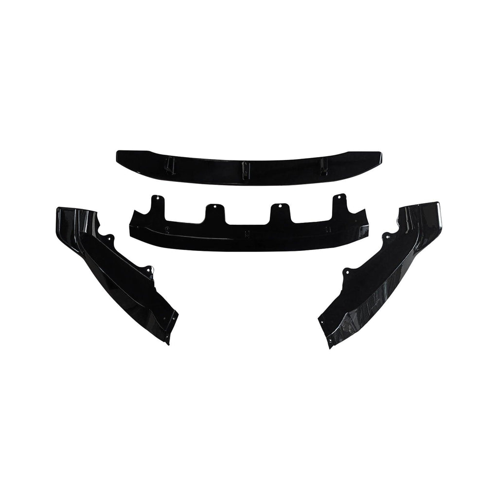 NINTE for 2014 - 2018 BMW F15 X5 M Sport GT - Style Front Lip Front Bumper Lip ABS Front Splitter Air Dam Spoiler Protector - NINTE