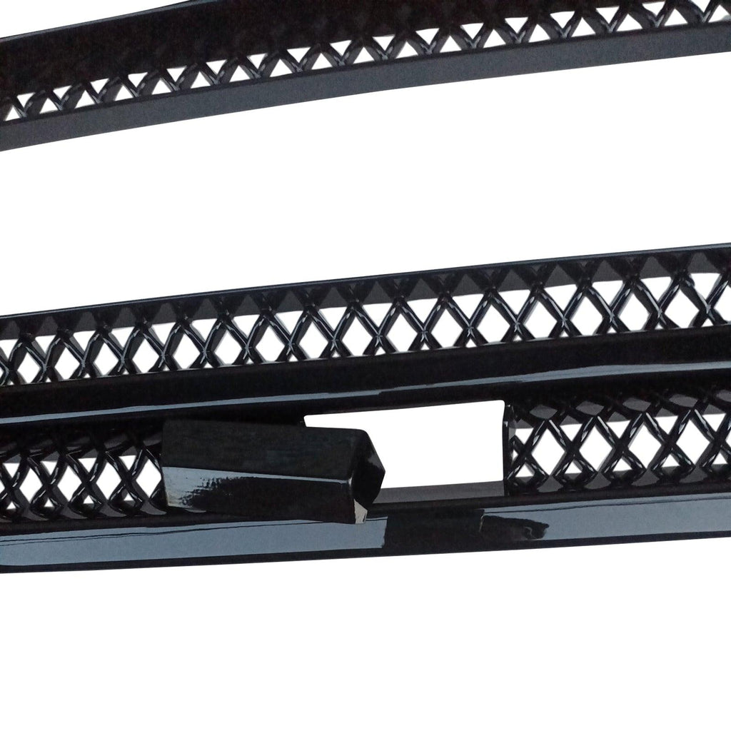 NINTE For 2022 - 2024 GMC Sierra 1500 AT4 SLT Grille Cover ABS Mesh Style NOT REPLACEMENT) - NINTE