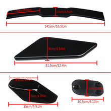 Load image into Gallery viewer, NINTE Rear Spoiler For 2018 - 2024 Toyota Camry 4DR /2018 - 2022 Honda Accord Trunk Spoiler Wing Gloss Black ABS - NINTE