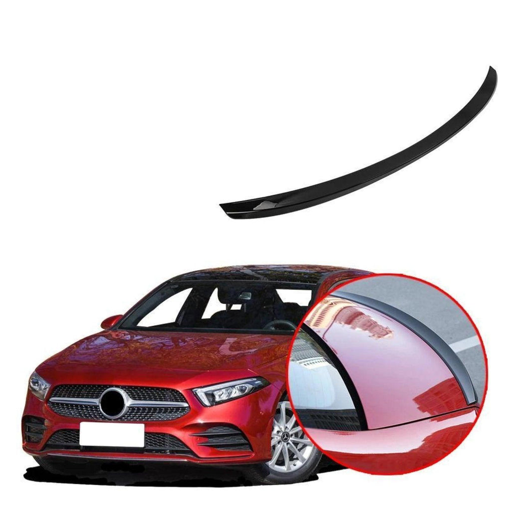 NINTE For 2019 - 2022 Mercedes - Benz A - Class W177 A220 AMG A35 Trunk Wing Gloss Black ABS - NINTE
