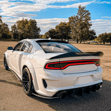 Charger l'image dans la galerie, NINTE For 2015 - 2024 Dodge Charger Rear WickerBill Spoiler Gloss Black - NINTE