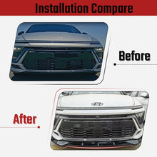 Charger l'image dans la galerie, NINTE For 2024 2025 Hyundai Sonata 11th N - Line Front Lip Front Bumper Spoiler Splitter Chin - NINTE