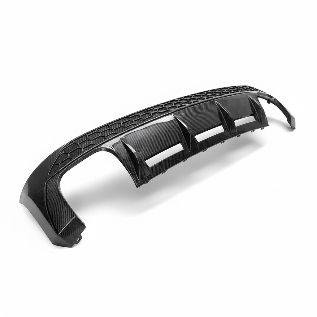 NINTE Rear Diffuser For 2021 Audi A3 Coupe Sport Lower Bumper Lip - NINTE