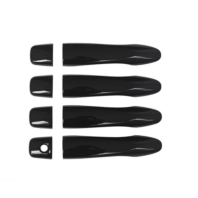 NINTE Door Handle Covers For 2014 - 2020 Nissan Rogue & 2016 - 2020 Murano &Maxima Gloss Black - NINTE