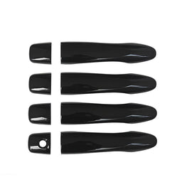 NINTE Door Handle Covers For 2014 - 2020 Nissan Rogue & 2016 - 2020 Murano &Maxima Gloss Black - NINTE
