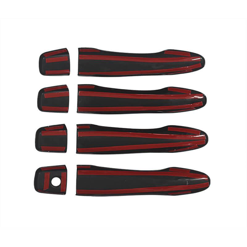 NINTE Door Handle Covers For 2014 - 2020 Nissan Rogue & 2016 - 2020 Murano &Maxima Gloss Black - NINTE