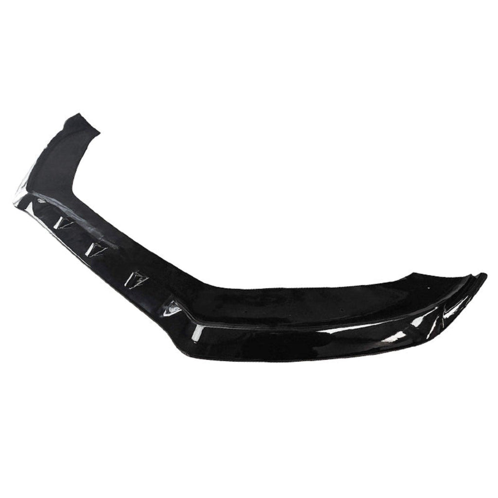NINTE One - Piece Style For 2013 - 2016 Audi A4 B8.5 Avant Front Lip Gloss Black ABS 1 Piece - NINTE