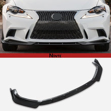 Load image into Gallery viewer, NINTE Front Lip For 2014 - 2016 Lexus F Sport Front Bumper Splitter 3 PCs ABS Lip - NINTE