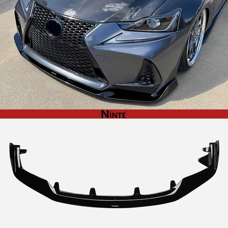 NINTE AR Style Front Lip For 2017-2020 Lexus IS200t IS300 IS350