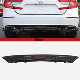 NINTE For 2018-2022 Honda Accord 10th Rear Lip W/Break Light Decoration Rear Diffuser
