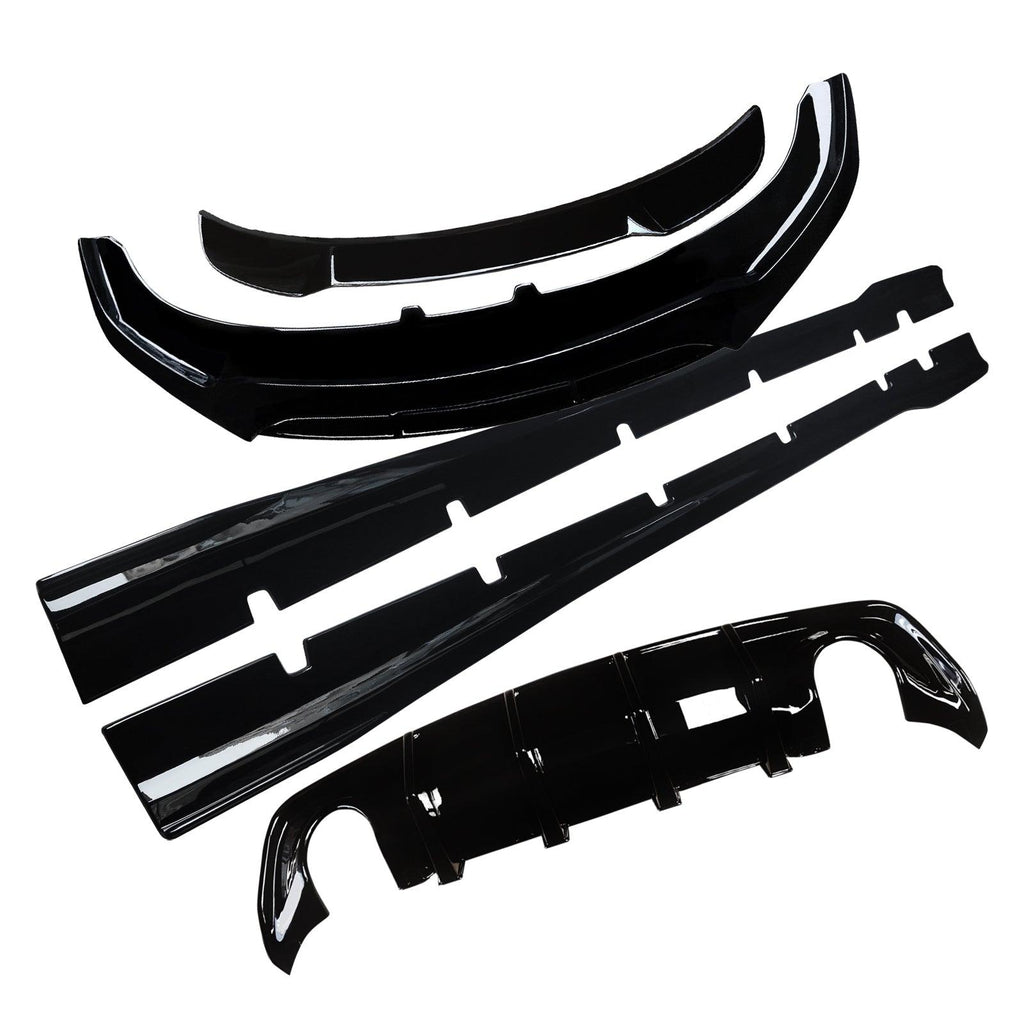 NINTE For 2020 - 2023 Dodge Charger SRT Hellcat Widebody Front Lip Side Skirts Spoiler Diffuser ABS Body Kits Painted Surface - NINTE