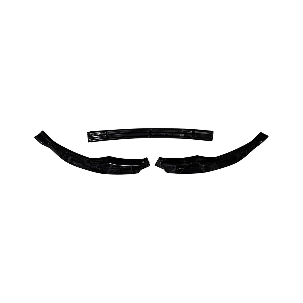 NINTE For 2021 - 2024 Audi A3 8Y Front Lip ABS Front Bumper Splitter ABS 3 Pieces NON - Fit S - Line Fit Sport - NINTE