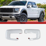 NINTE For 2021-2025 Ford F150 Mirror COVERS Overlays With Signal Hole