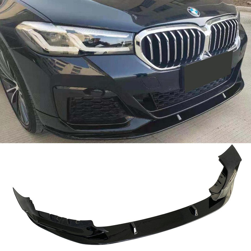 NINTE For 2021 - 2023 BMW 5 Series G30 G31 Facelift M Sport Front Lip Front Bumper Splitter - NINTE